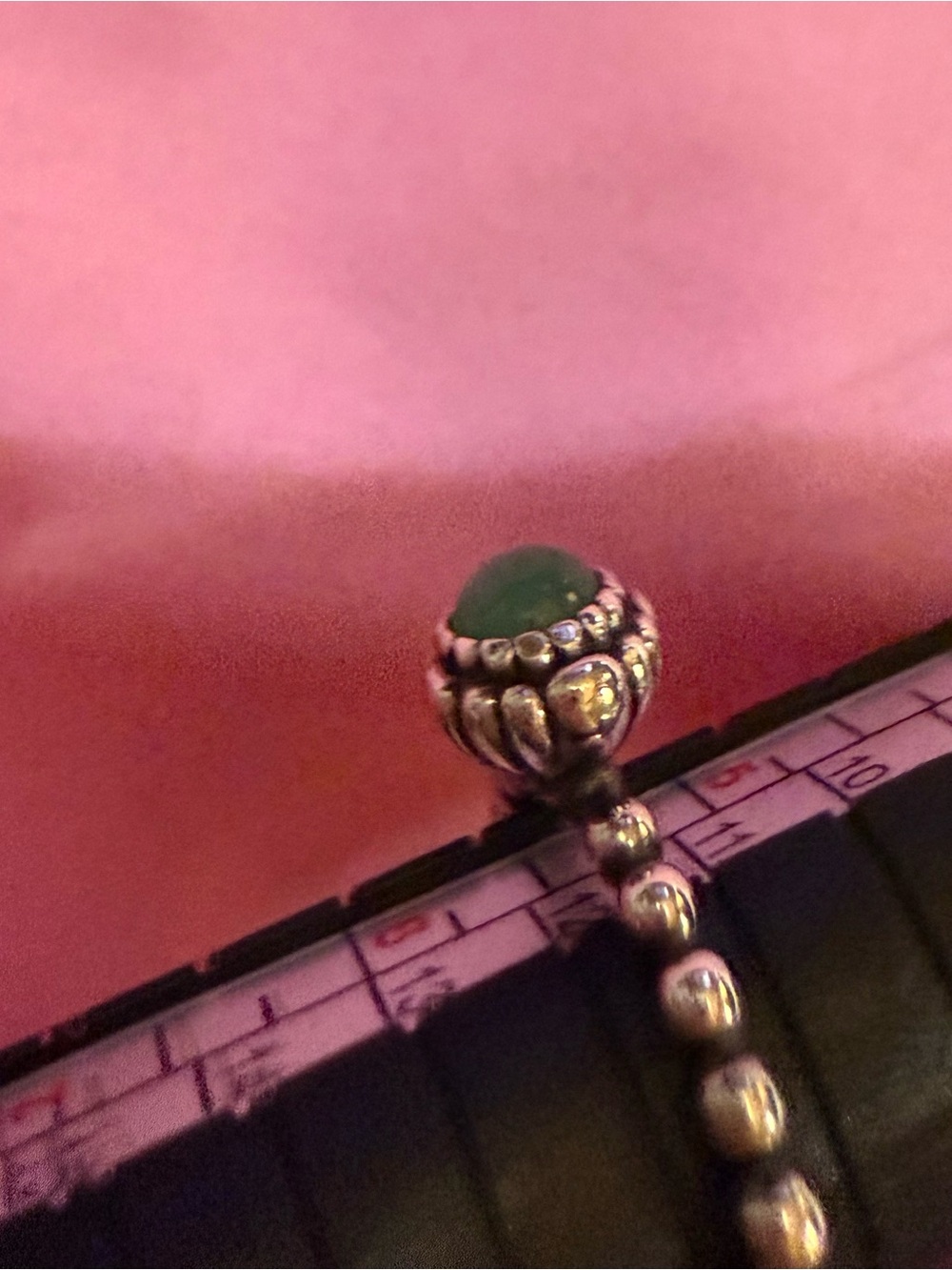 retired genuine Pandora "Birthday Blooms" ring, - Picture 6 of 6